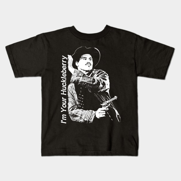 Doc Holliday Kids T-Shirt by Lowchoose